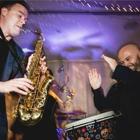 DJ, Sax and Bongos