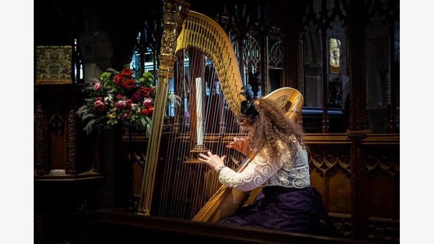 Elizabeth the Devon Harpist