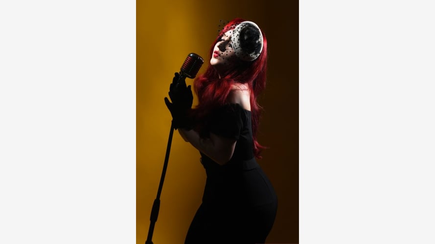 Miss Ruby Rouge - Vintage Singer