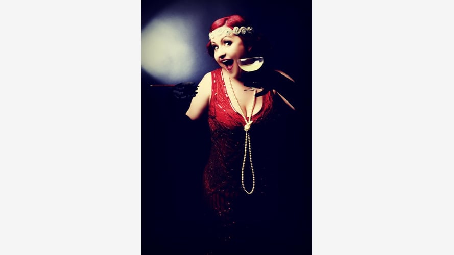 Miss Ruby Rouge - Vintage Singer