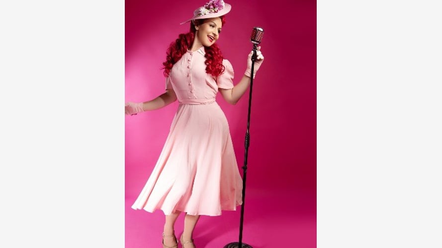 Miss Ruby Rouge - Vintage Singer