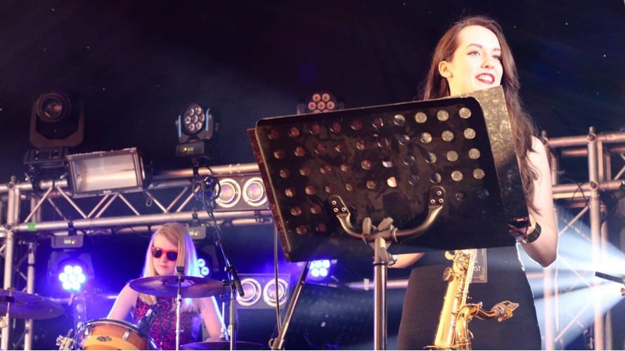 Emma On Sax