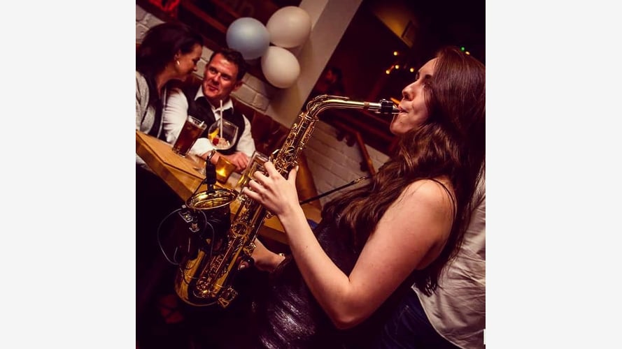 Emma On Sax