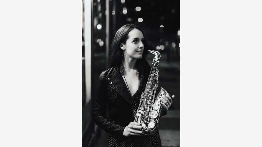 Emma On Sax