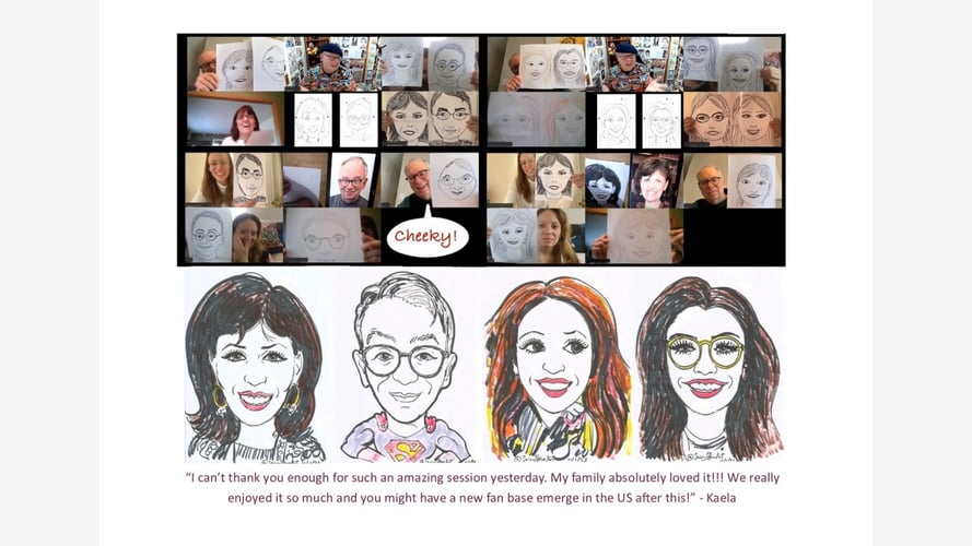 Caricature Party!