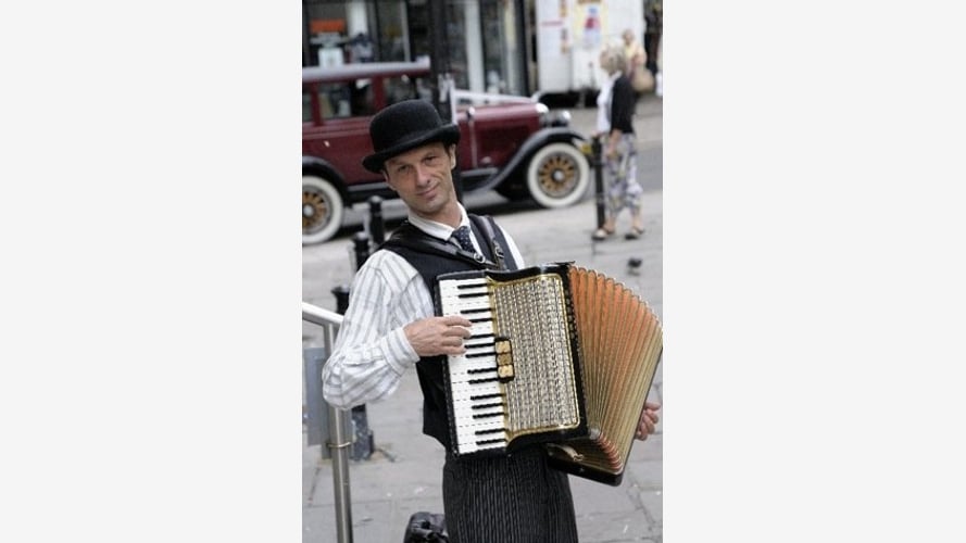 The Accordion Player