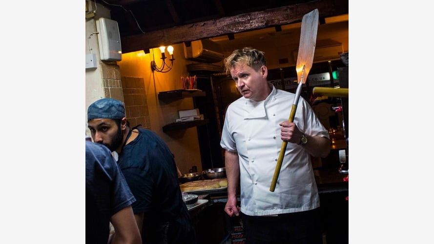 Gordon Ramsay Lookalike