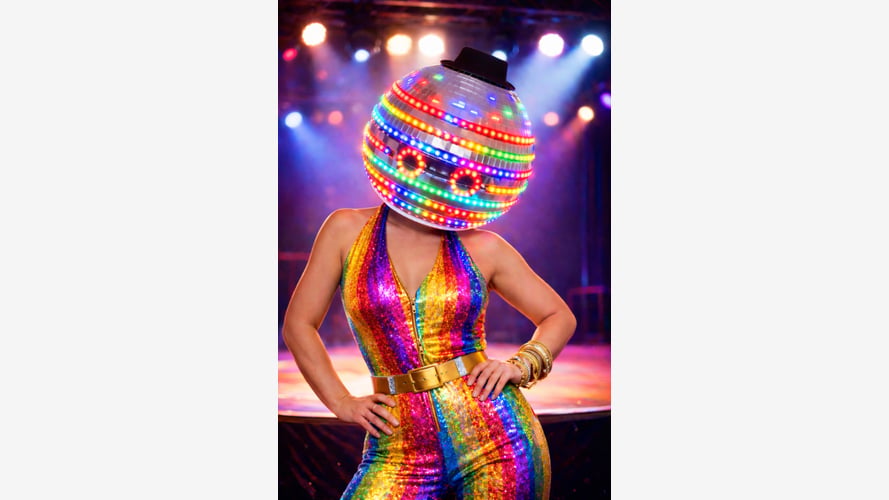 Luxe Disco Ball Performers