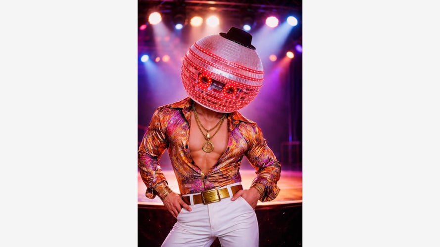 Luxe Disco Ball Performers