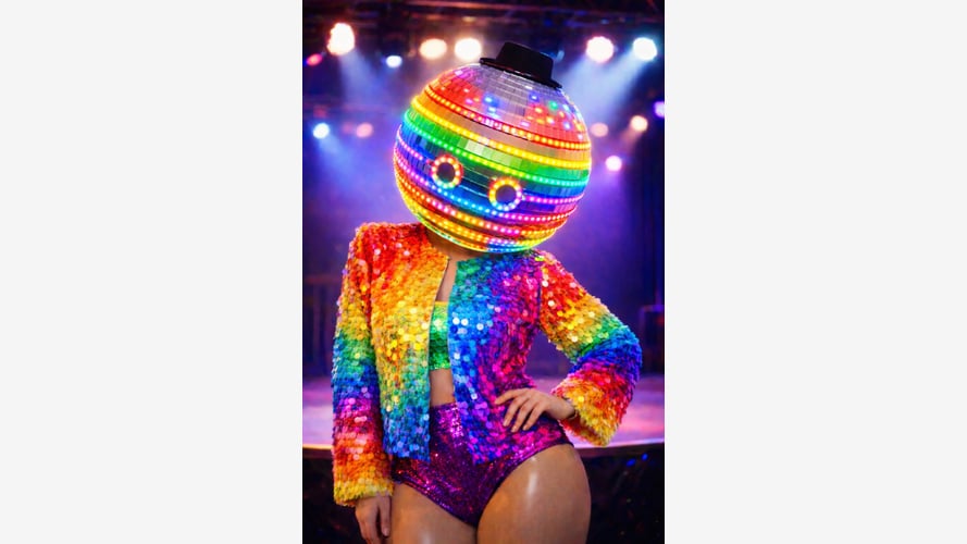 Luxe Disco Ball Performers