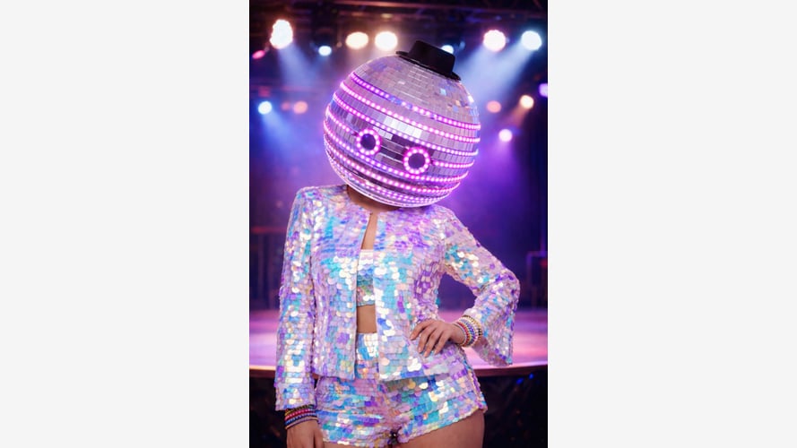 Luxe Disco Ball Performers