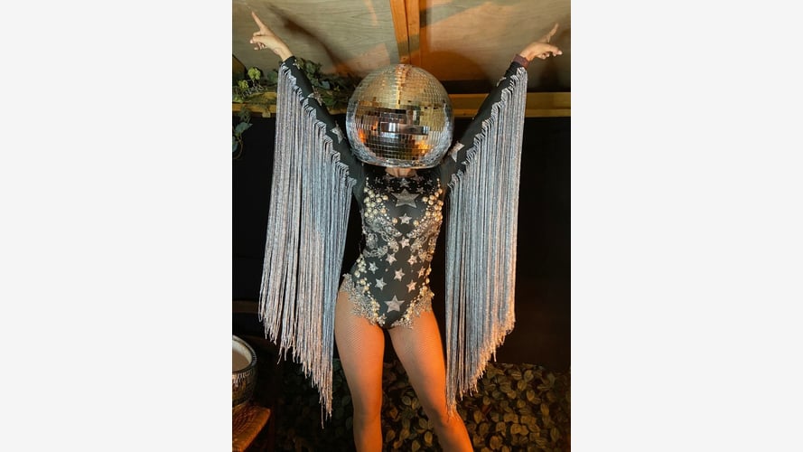 Luxe Disco Ball Performers