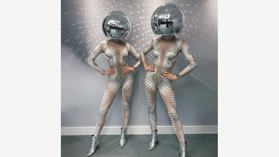 Luxe Disco Ball Performers